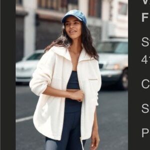 NWT Varley Donley Fleece Jacket